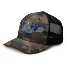 Load image into Gallery viewer, Camouflage trucker hat - AAC - WASP Wing wo Txt
