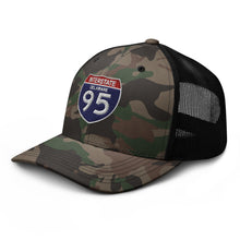 Load image into Gallery viewer, Camouflage trucker hat - Govt - Interstate 95 - Delaware
