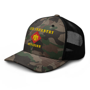 Camouflage trucker hat - Army - 45th Infantry Division