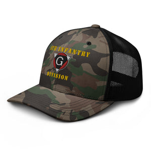 Camouflage trucker hat - Army - 19th Infantry Division X 300 - Hat