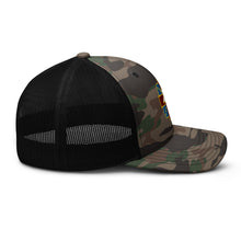 Load image into Gallery viewer, Camouflage trucker hat - Army - Womack Army Medical Center wo Txt
