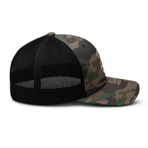 Camouflage trucker hat - Army - The Best Job I ever had - Infantry Br - US Army X 300