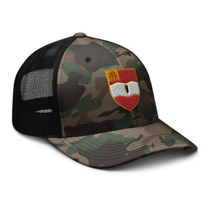 Camouflage trucker hat - 1st Battalion, 82nd Artillery No Text