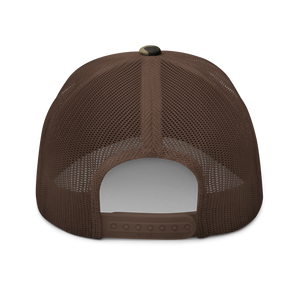 Camouflage trucker hat - Spyder Ryder - Free Wheel Motion - Red