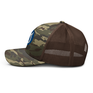 Camouflage trucker hat - Army - 130th Infantry Division - SSI wo Txt X 300