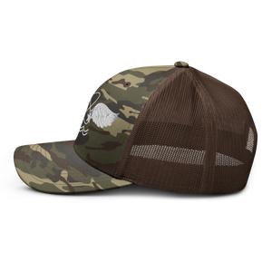 Camouflage trucker hat - Navy - Rate - Aviation Warfare Systems Operator wo Txt X 300