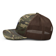 Load image into Gallery viewer, Camouflage trucker hat - 1st Battalion, 22nd Infantry (Infantry without TEXT
