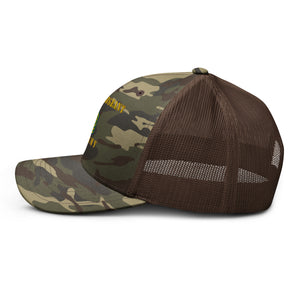 Camouflage trucker hat - Army - First Sergeant - Line