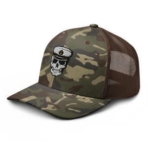 Camouflage trucker hat - Sailor - Skull - Cap X 300