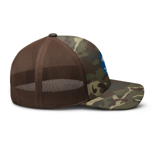 Camouflage trucker hat - Army - 130th Infantry Division - SSI wo Txt X 300