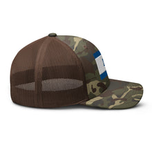 Load image into Gallery viewer, Camouflage trucker hat - Israel Flag
