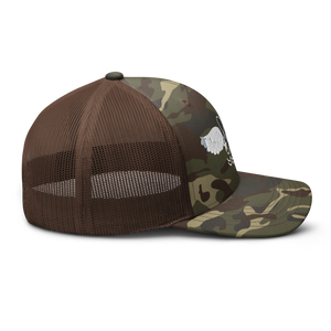 Camouflage trucker hat - Navy - Rate - Aviation Warfare Systems Operator wo Txt X 300