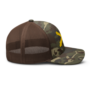 Camouflage trucker hat - Army - 40th Artillery Branch wo Txt