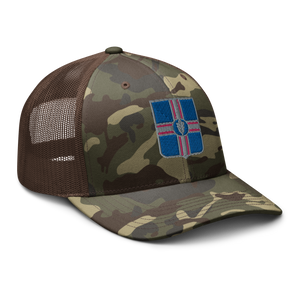 Camouflage trucker hat - Army - 190th Glider Infantry Regiment wo Txt X 300