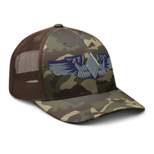 Load image into Gallery viewer, Camouflage trucker hat - AAC - WASP Wing wo Txt
