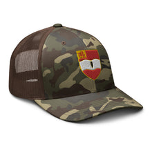 Load image into Gallery viewer, Camouflage trucker hat - 1st Battalion, 82nd Artillery No Text
