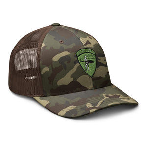 Camouflage trucker hat - Army - 176th Assault Helicopter Co wo txt