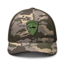 Load image into Gallery viewer, Camouflage trucker hat - Army - 176th Assault Helicopter Co wo txt
