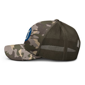 Camouflage trucker hat - Army - 130th Infantry Division - SSI wo Txt X 300