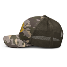 Load image into Gallery viewer, Camouflage trucker hat - Badge of the Israel Defence Forces X 300
