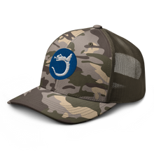 Load image into Gallery viewer, Camouflage trucker hat - Army - 130th Infantry Division - SSI wo Txt X 300
