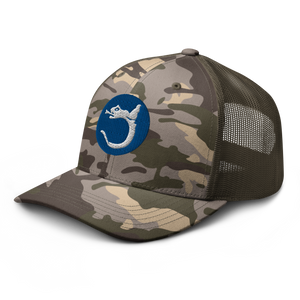 Camouflage trucker hat - Army - 130th Infantry Division - SSI wo Txt X 300