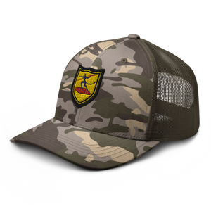 Camouflage trucker hat - Army - 740th Tank Battalion DUI wo Text