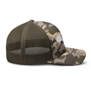 Camouflage trucker hat - Navy - Rate - Aviation Warfare Systems Operator wo Txt X 300