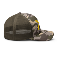 Load image into Gallery viewer, Camouflage trucker hat - Army - 12th Field Artillery Regt - Artillery Br wo Txt
