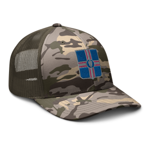 Camouflage trucker hat - Army - 190th Glider Infantry Regiment wo Txt X 300