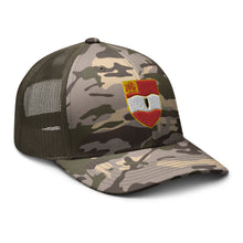 Load image into Gallery viewer, Camouflage trucker hat - 1st Battalion, 82nd Artillery No Text
