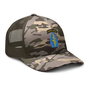 Camouflage trucker hat - SOF - Special Forces SSI