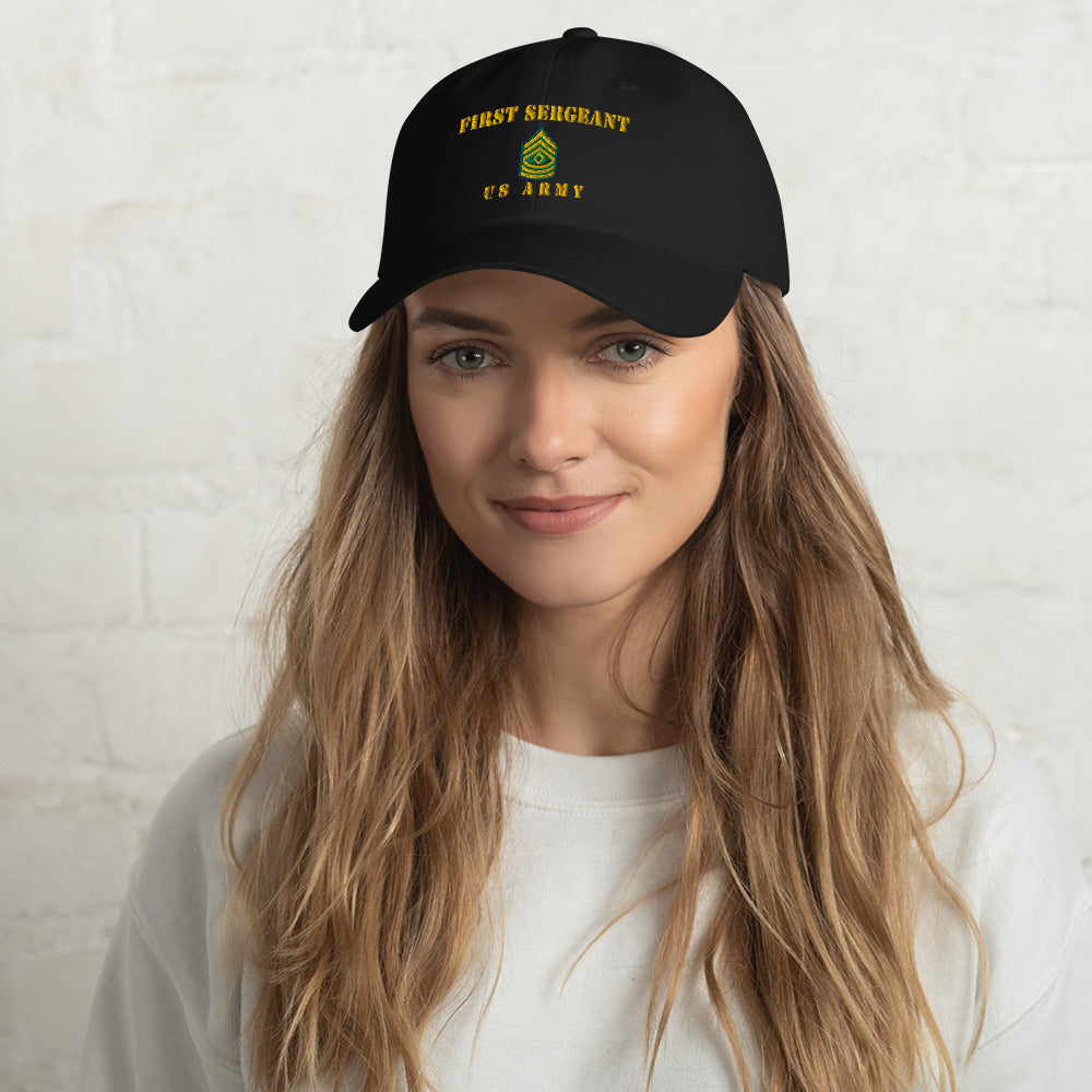 Dad hat - Army - First Sergeant - Line