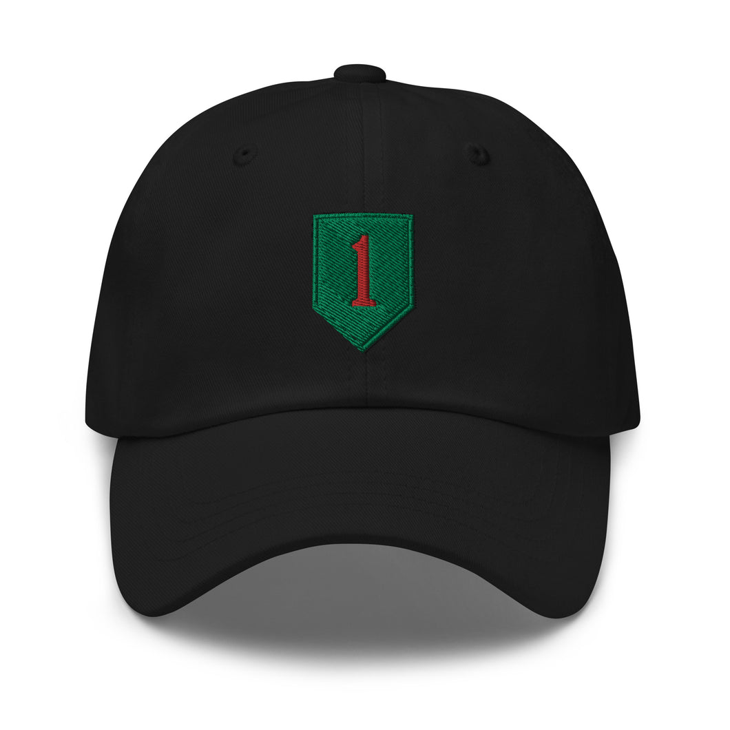 Dad hat - Army - 1st Infantry Division wo Txt