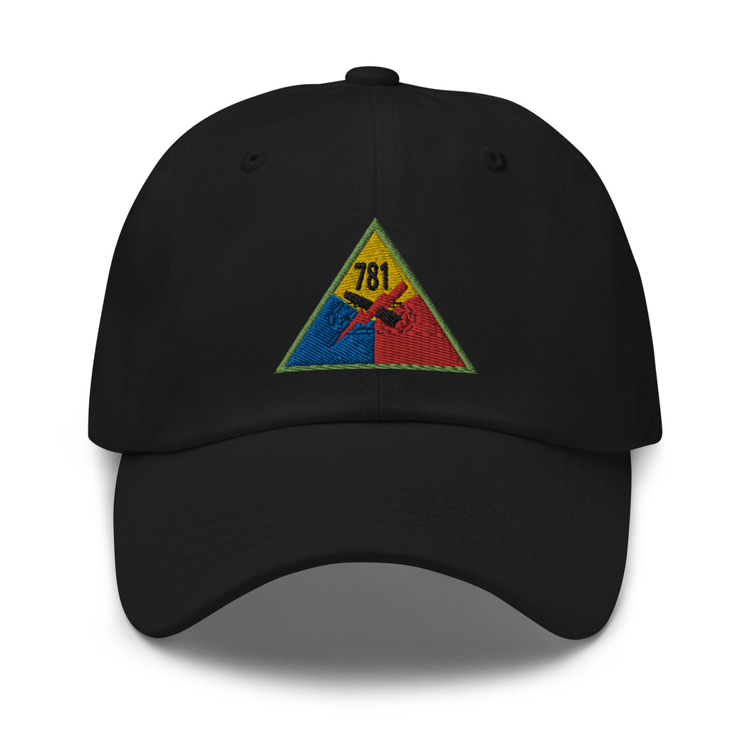 Dad hat - Army - 781st Tank Battalion SSI