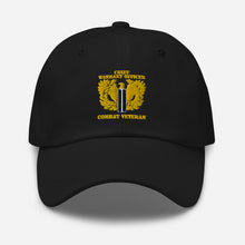 Load image into Gallery viewer, Dad hat - Warrant Officer - CW6 - Combat Veteran X 300
