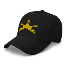 Load image into Gallery viewer, Dad hat - Army - 34th Armor Regiment - Armor Branch wo Txt
