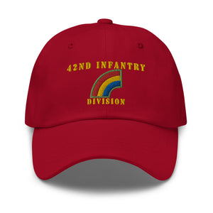 Dad hat - Army - 42nd Infantry Division X 300 - Hat