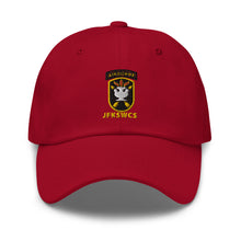 Load image into Gallery viewer, Dad hat - SOF - JFK Special Warfare Center - School SSI w JFKSWCS
