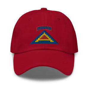 Dad hat - Army - 56th Artillery Brigade - 7th Army w Pershing Tab wo Txt