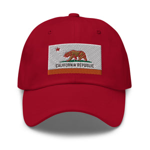 Dad hat - Flag - California