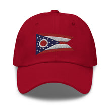 Load image into Gallery viewer, Dad hat - Flag - Ohio
