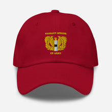 Load image into Gallery viewer, Dad hat - Emblem - Warrant Officer - WO1 X 300
