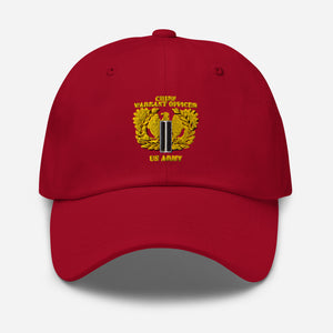 Dad hat - Emblem - Warrant Officer - CW6 X 300