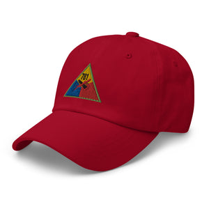 Dad hat - Army - 781st Tank Battalion SSI