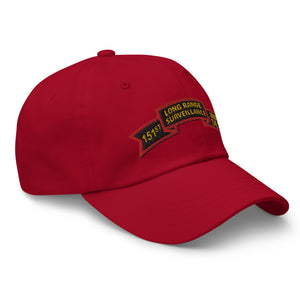 Dad hat - SOF - 151st Inf - LRSU Scroll - Surveillance X 300