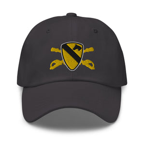 Dad hat - Army - 1st Cavalry Division - SSI  w Br X 300