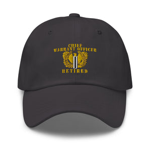 Dad hat - Army - Chief Warrant Officer 5 - CW5 - Line X 300 - Hat