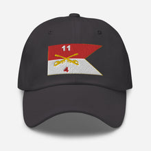 Load image into Gallery viewer, Dad hat - 4th Squadron, 11th Armored Cavalry Regiment - Guidon
