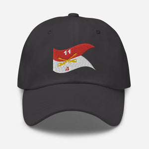 Dad hat - 4th Squadron, 11th Armored Cavalry Regiment - Guidon - Waving